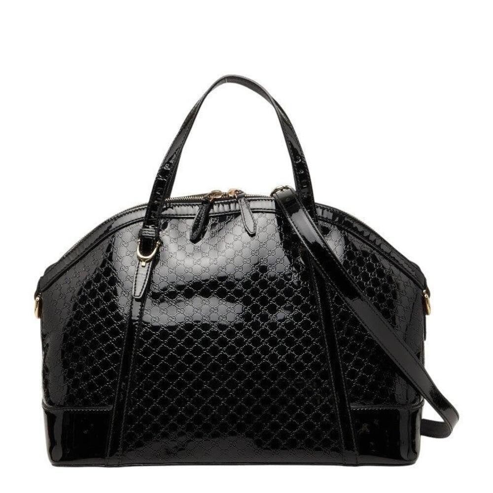 Gucci Microguccissima Handbag Black